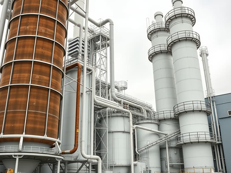Bleaching Tower — paper mill equipment